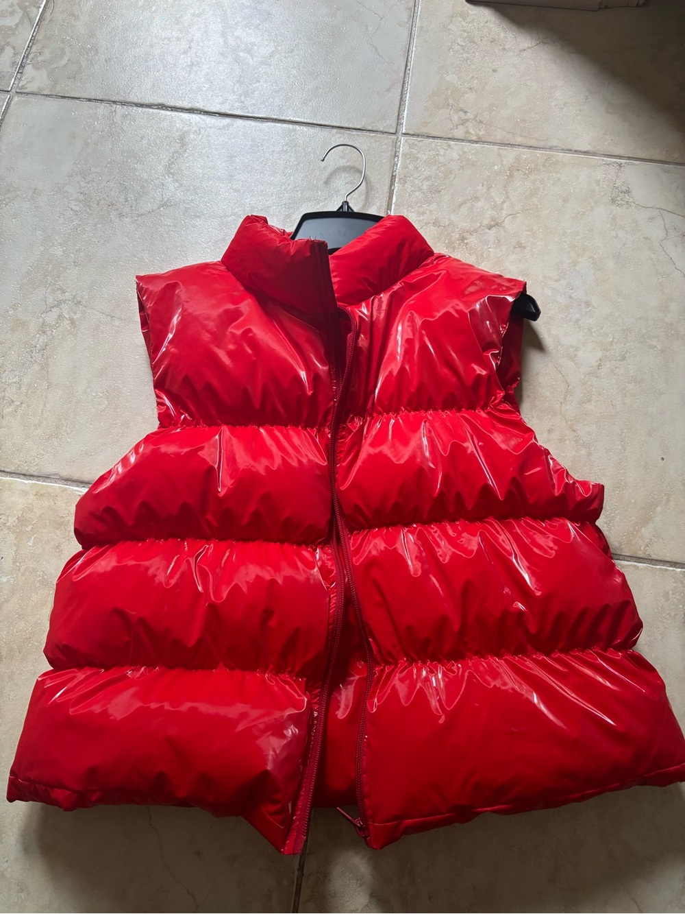Weissman Red puffer vest